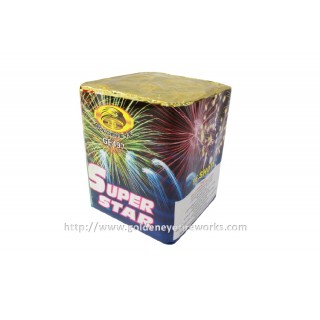 Kembang Api Super Star Cake 0.8 Inch 16 Shots - GE497